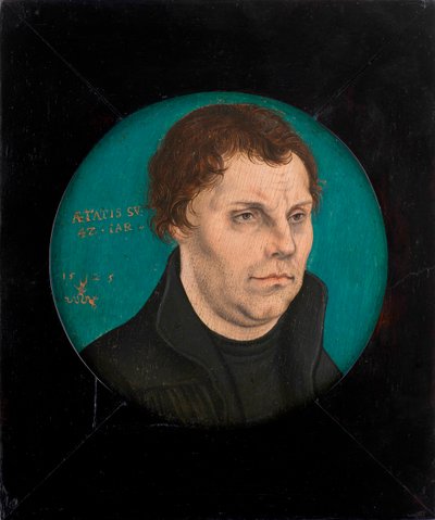 Ritratto di Martin Lutero da Lucas the Elder Cranach