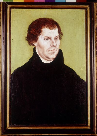 Ritratto di Martin Lutero (1483 - 1546), dipinto di Carnach da Lucas the Elder Cranach