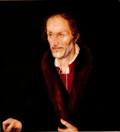 Ritratto di Philippe Melanchton da Lucas the Elder Cranach