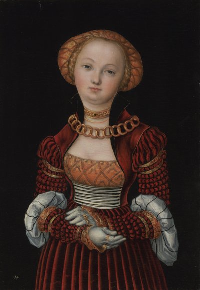 Ritratto di una donna da Lucas the Elder Cranach