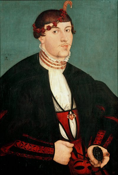 Ritratto di un gentiluomo detto il fidanzato da Lucas the Elder Cranach
