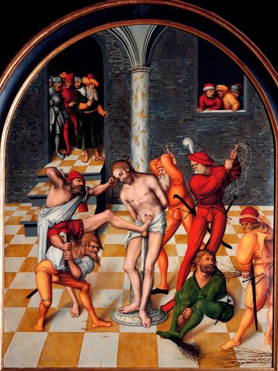 La flagellazione di Cristo da Lucas the Elder Cranach