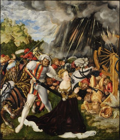 Il martirio di Santa Caterina da Lucas the Elder Cranach