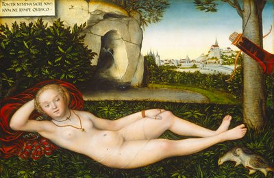 La Ninfa della Sorgente, dopo il 1537 da Lucas the Elder Cranach