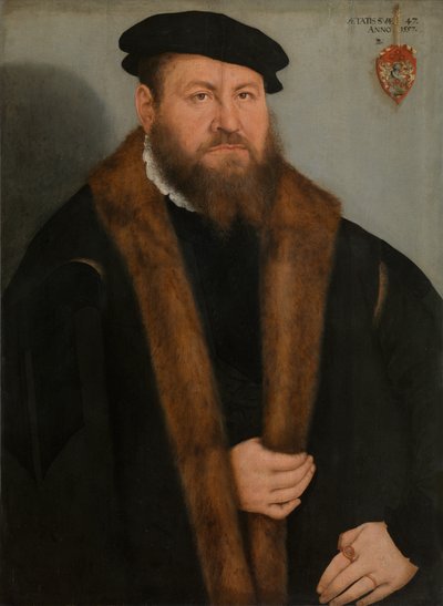 Ritratto di un uomo da Lucas the Younger Cranach