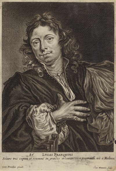 Ritratto di Lucas Franchoys il Giovane da Lucas the Younger Franchoys