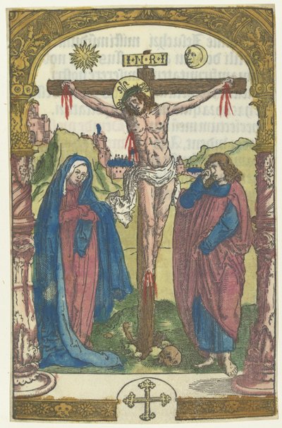 Cristo sulla croce da Lucas van Leyden (attributed to)