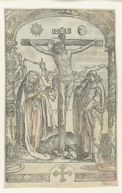 Cristo sulla croce da Lucas van Leyden (attributed to)