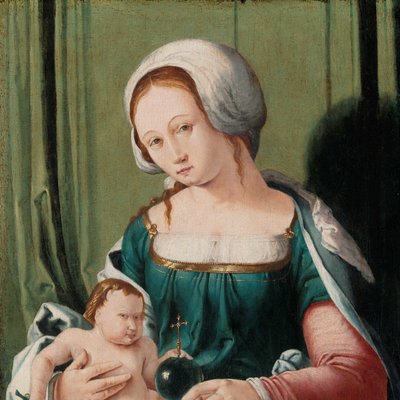 Vergine e Bambino da Lucas van Leyden (attributed to)