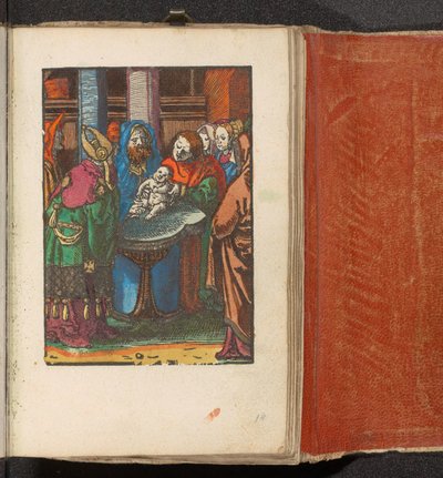 Circoncisione di Cristo da Lucas van Leyden (workshop of)