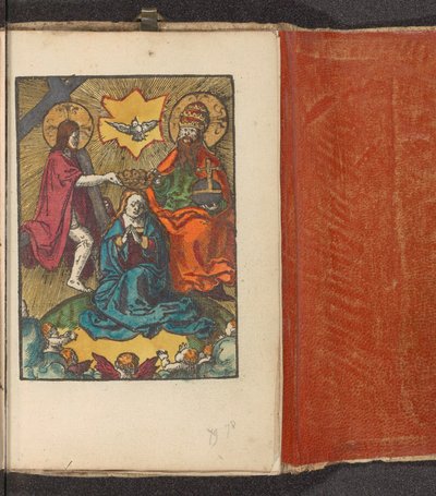 Incoronazione di Maria da Lucas van Leyden (workshop of)