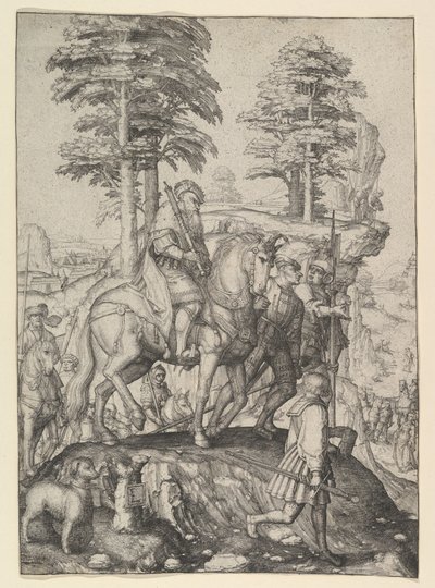 Abigail davanti a Davide da Lucas van Leyden