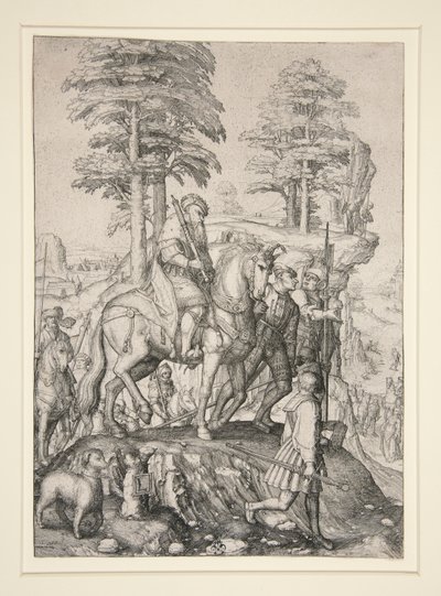 Abigail davanti a Davide da Lucas van Leyden
