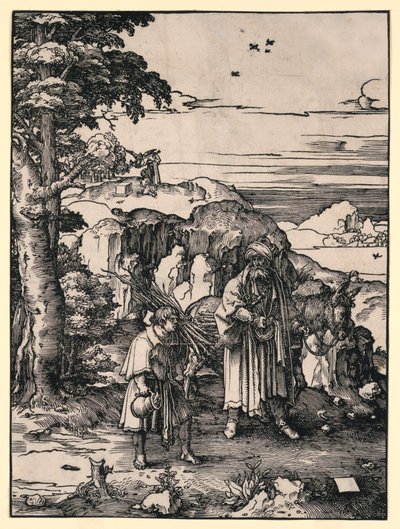 Il sacrificio di Abramo da Lucas van Leyden