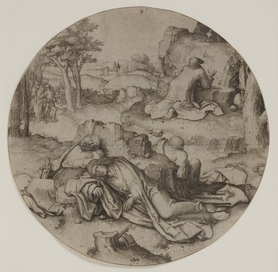 Agonia nel Giardino da Lucas van Leyden