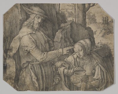 Cristo appare a Santa Maria Maddalena come giardiniere, 1519 da Lucas van Leyden