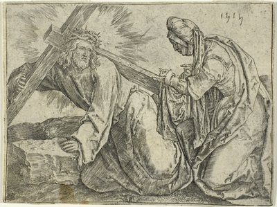 Cristo che porta la croce da Lucas van Leyden