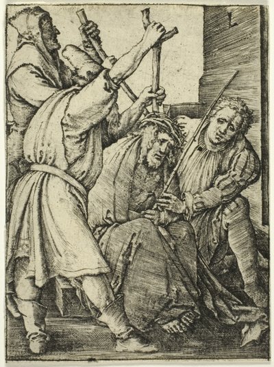 Cristo incoronato di spine da Lucas van Leyden
