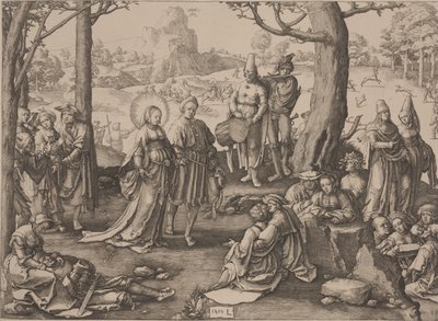 Danza della Maddalena da Lucas van Leyden