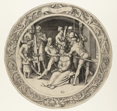 La derisione di Cristo (serie: De Ronde Passie) da Lucas van Leyden