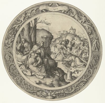De kruisdraging De Ronde Passie da Lucas van Leyden