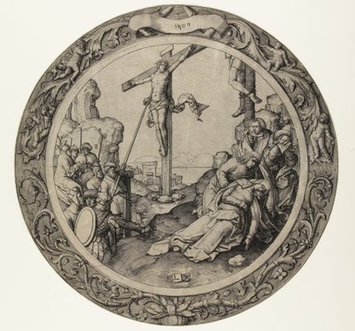 La crocifissione (titolo della serie: De Ronde Passie) da Lucas van Leyden