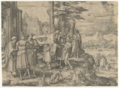 Il ritorno del figliol prodigo da Lucas van Leyden