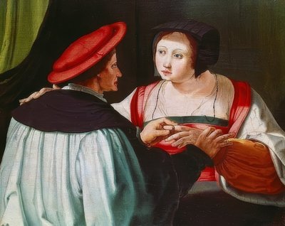 Il fidanzamento da Lucas van Leyden