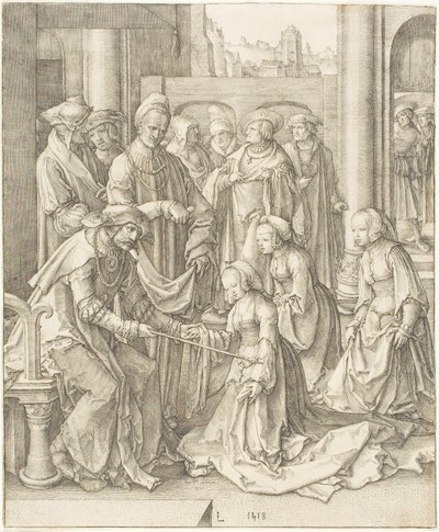Ester davanti ad Assuero da Lucas van Leyden