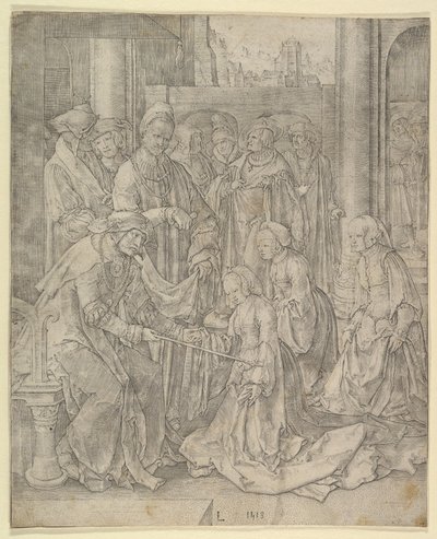 Ester davanti ad Assuero da Lucas van Leyden