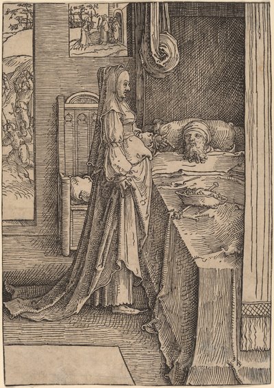 Jezebel e Ahab da Lucas van Leyden