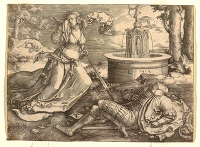 Piramus e Tisbe da Lucas van Leyden
