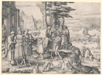 Ritorno del figliol prodigo da Lucas van Leyden