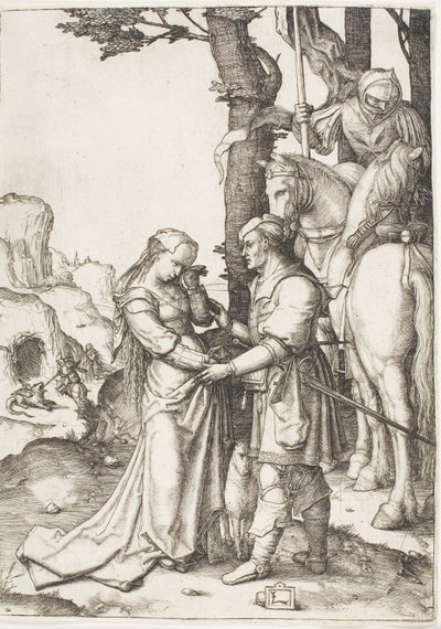 San Giorgio libera la principessa da Lucas van Leyden