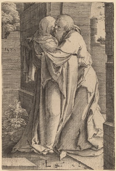 San Gioacchino abbraccia Sant