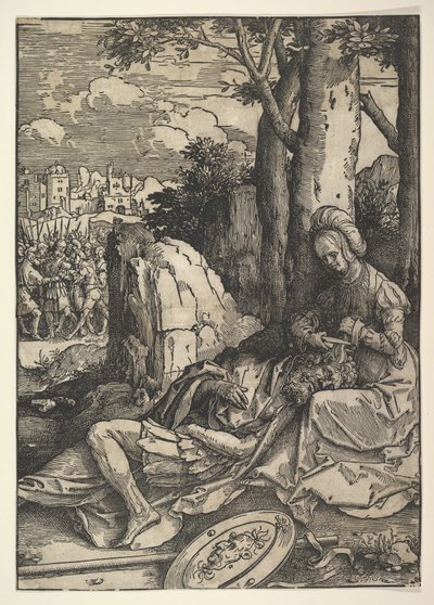 Sansone e Dalila, ca. 1514 da Lucas van Leyden