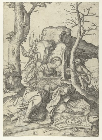 Sansone e Dalila da Lucas van Leyden