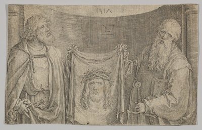Santi Pietro e Paolo con il Vernicle da Lucas van Leyden