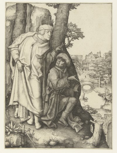 Susanna e i vecchioni da Lucas van Leyden