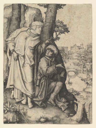 Susanna e i due vecchioni da Lucas van Leyden