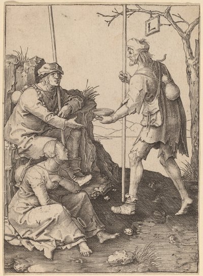 I mendicanti da Lucas van Leyden