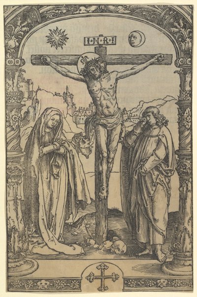 La Crocifissione da Lucas van Leyden
