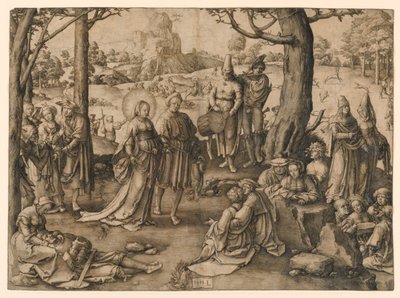 La danza di Santa Maria Maddalena da Lucas van Leyden