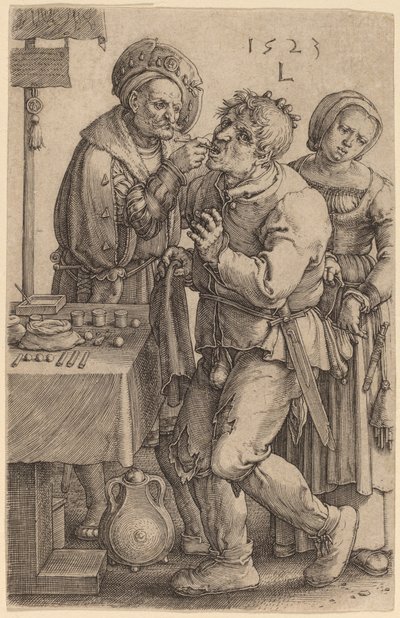 Il dentista da Lucas van Leyden