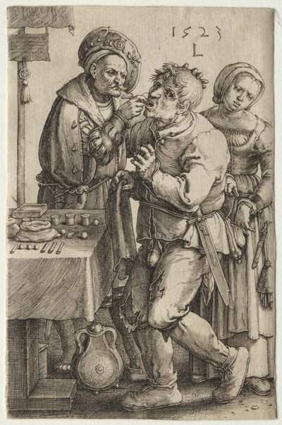 Il dentista da Lucas van Leyden
