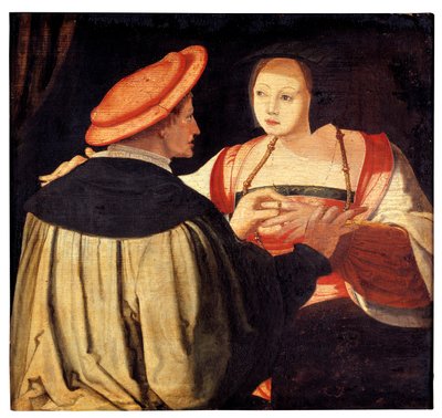 Il fidanzamento da Lucas van Leyden