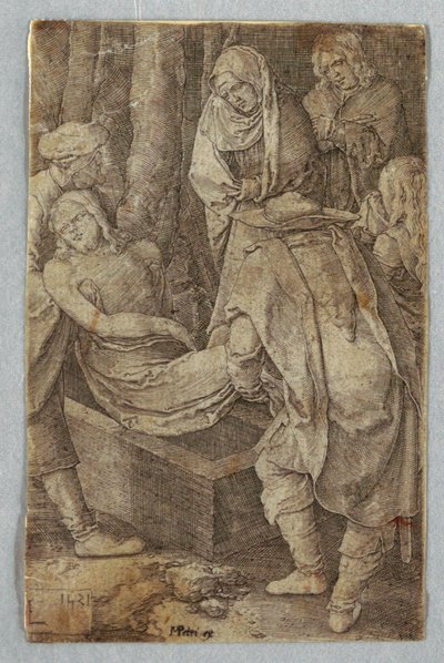 La Sepoltura, dalla Passione da Lucas van Leyden