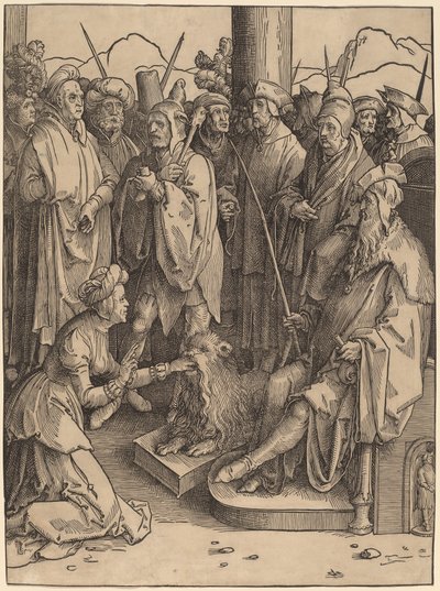 La Bocca della Verità da Lucas van Leyden