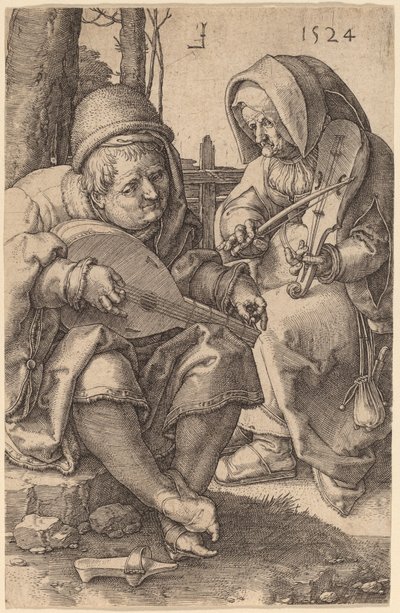 I musicisti da Lucas van Leyden