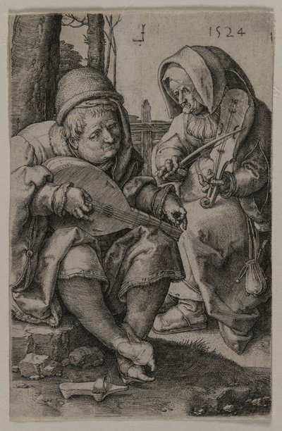 I musicisti da Lucas van Leyden